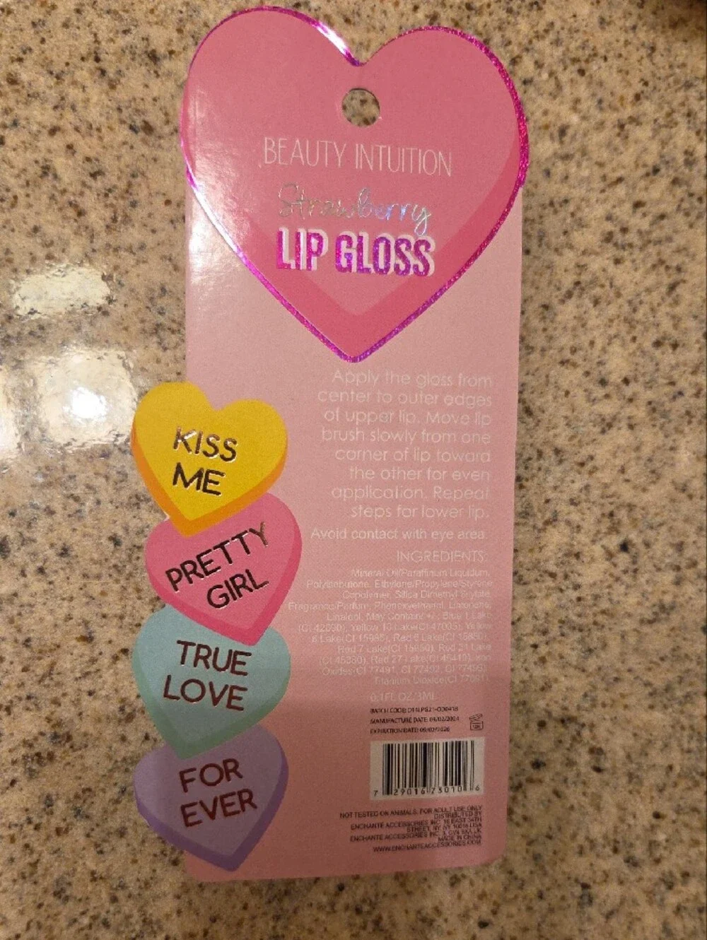 beauty intuition strawberry lip